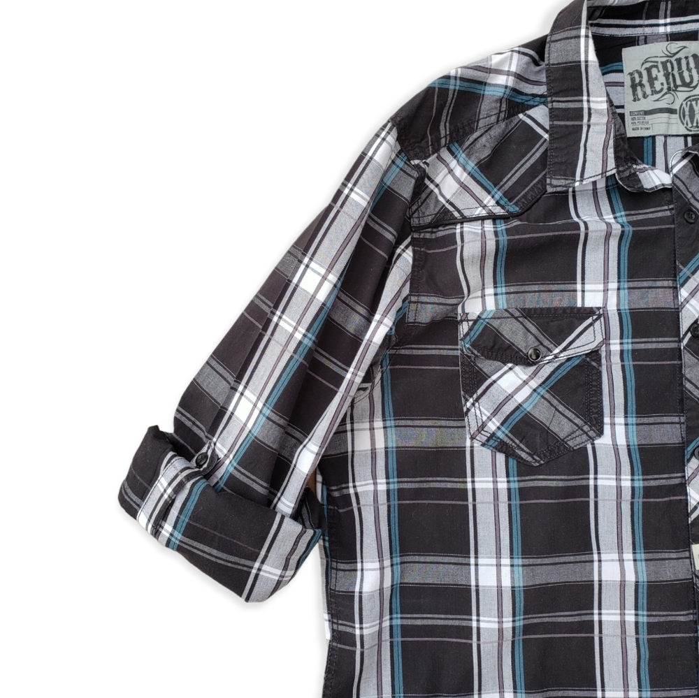 Mens RERUN Western button down - Picture 5 of 8